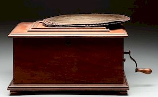 Polyphon 12 Bell Disc Music Box.
