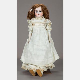A Cuno & Otto Dressel (Germany) 24in. Bisque Head Doll, 20th Century,