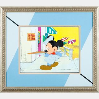 An Original Disney Studio Animation Cel of Mickey Mouse, 20th Century,