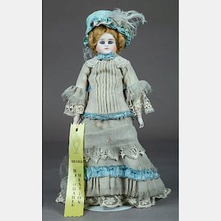 A Jumeau French 15in. Bisque Fashion Doll, 19th/20th Century,
