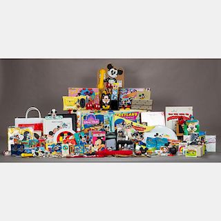 A Miscellaneous Collection of Mickey Mouse and Disney Collectibles, 20th Century,