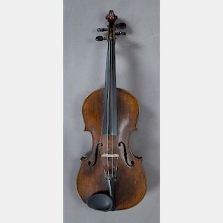 A William Chadwick Violin and Bow with Case, c. 1910.