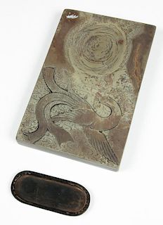 2 Chinese Ink Stones