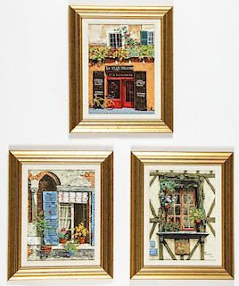 3 Victor Shvaiko Serigraphs