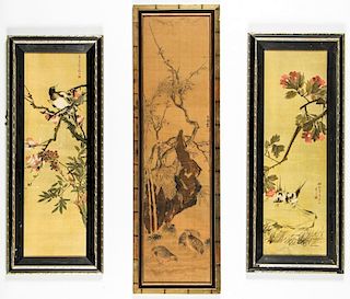 3 Framed Chinese Works