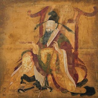 Large Scale Korean Dynastic Painting