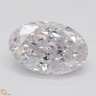 0.90 ct, Natural Very Light Pink Color, SI1, Oval cut Diamond (GIA Graded), Appraised Value: $28,300 