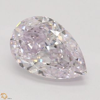 0.76 ct, Natural Light Pink Color, VS1, Pear cut Diamond (GIA Graded), Appraised Value: $45,700 