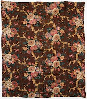 European Batik, Early 20th C: 50" x 57"