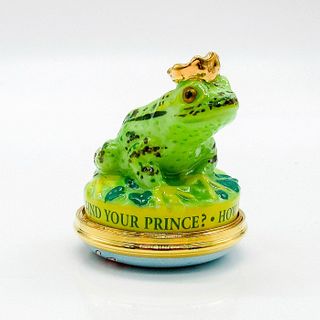 Halcyon Days Trinket Box, Frog Prince