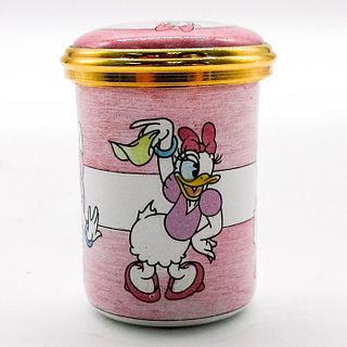 Halcyon Days Enamels Disney Daisy Duck Trinket Box