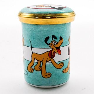 Halcyon Days Enamels Disney Pluto Bonbonniere Trinket Box