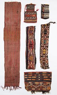 Mixed Lot of Central Asian/Middle Eastern Textiles