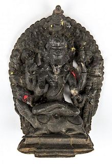 Bronze Statue of Ganesh, Nepal, Ca. 1700-1750