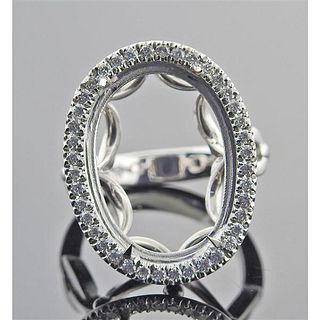 18k Gold Diamond Ring Mounting