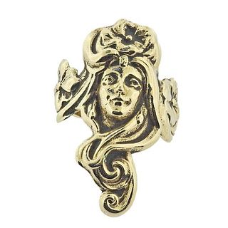 Art Nouveau 14k Gold Ring 