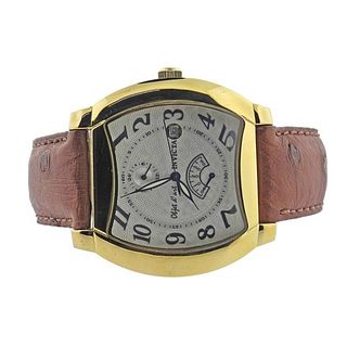 Invicta Object D&#39;art Gold Tone Automatic Watch 
