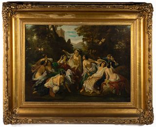 EUROPEAN SCHOOL (19TH CENTURY) CLASSICAL-STYLE PAINTING,