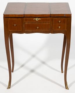 FRENCH LOUIS XV-STYLE LADY'S DRESSING TABLE,