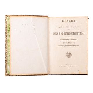 Memoria de los Trabajos Emprendidos y Llevados a cabo por la Comisión N. del Centenario de la Independencia. México, 1910.