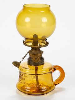 CANADIAN C. H. BINKS & CO. L'ANGE GARDIEN EXTRA MINIATURE FINGER LAMP,