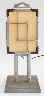 Seisakusho Japanese Art Deco Aluminum Table Lamp