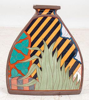 Don Cornett Postmodern Ceramic Vessel