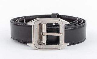 Cartier Reversible Calfskin Leather Belt