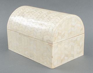 Maitland Smith Style Tessellated Casket