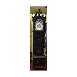 Antique Moon Phase Grandfather Clock