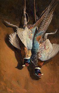 Ken Carlson (b. 1937) Pheasants