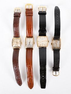 Four Hamilton Watches Including a "Leslie"