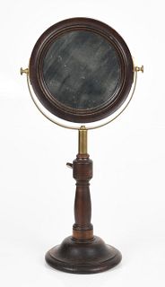 A Continental Telescopic Adjustable Dressing Mirror