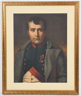 A 19th Century Chromolithograph, Napoleon