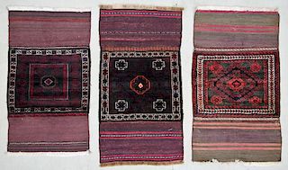 3 Vintage Baluch Rugs, Afghanistan