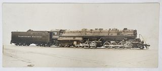 A Large Photograph of a Train Engine c. 1928
