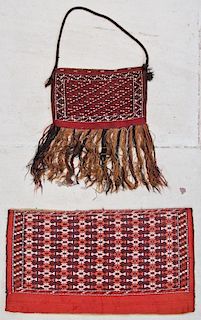 2 Vintage Yomud Turkmen Trappings