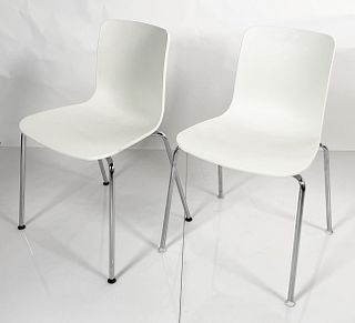 Pair of HAL Stacking Chairs by Jasper Morrison for Vitra