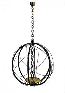Bronze Chandelier by Christine Rouviere from Sylvester Stallone Home