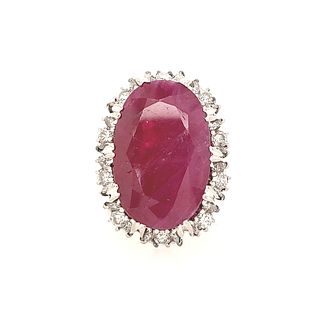  Ruby and Diamond Ring
