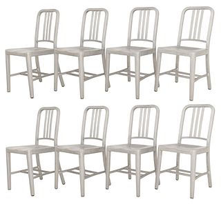 Emeco 1006 Navy Collection Chairs, 8