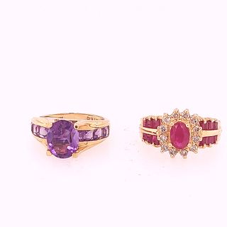 A Pair of Fashion Rings