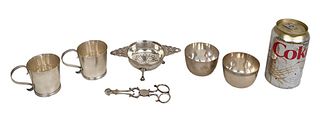 Group Sterling Silver Table Wares