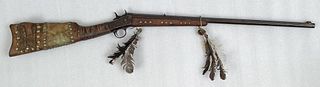 Remington Wampum Decorated Percussion Trade Rifle