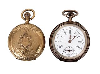 Two Lady's Pocket Watches