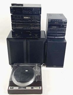 Group Sony & Pioneer Stereo Equipment