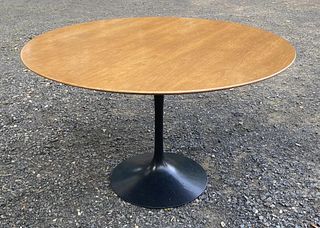 Saarinen/Knoll MCM Walnut Tulip Form Dining Table