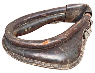 Old Leather Horse Collar 