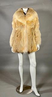 Natural Lynx Fur Coat
