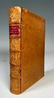 Walton's Lives of Donne, Wotton, Hooker, Herbert, and Sanderson (1845) (Jenkins & Cecil binding)